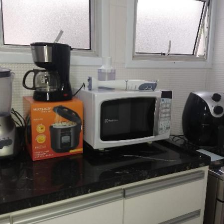 Apt Guaruja Enseada Lado Praia Fan 1 Dorm Tv Netflix Wi-Fi Ar Ate 5 Pessoas Екстериор снимка