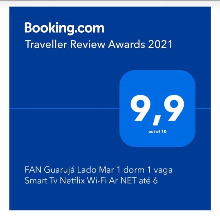 Apt Guaruja Enseada Lado Praia Fan 1 Dorm Tv Netflix Wi-Fi Ar Ate 5 Pessoas Екстериор снимка