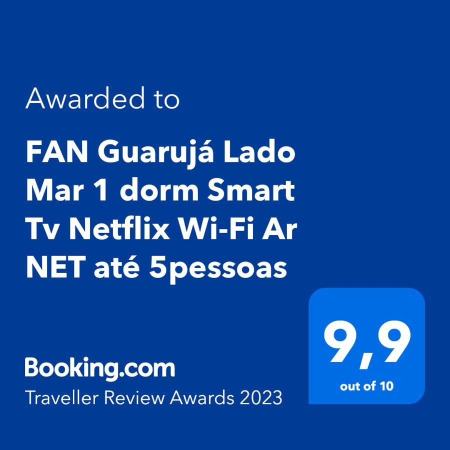 Apt Guaruja Enseada Lado Praia Fan 1 Dorm Tv Netflix Wi-Fi Ar Ate 5 Pessoas Екстериор снимка